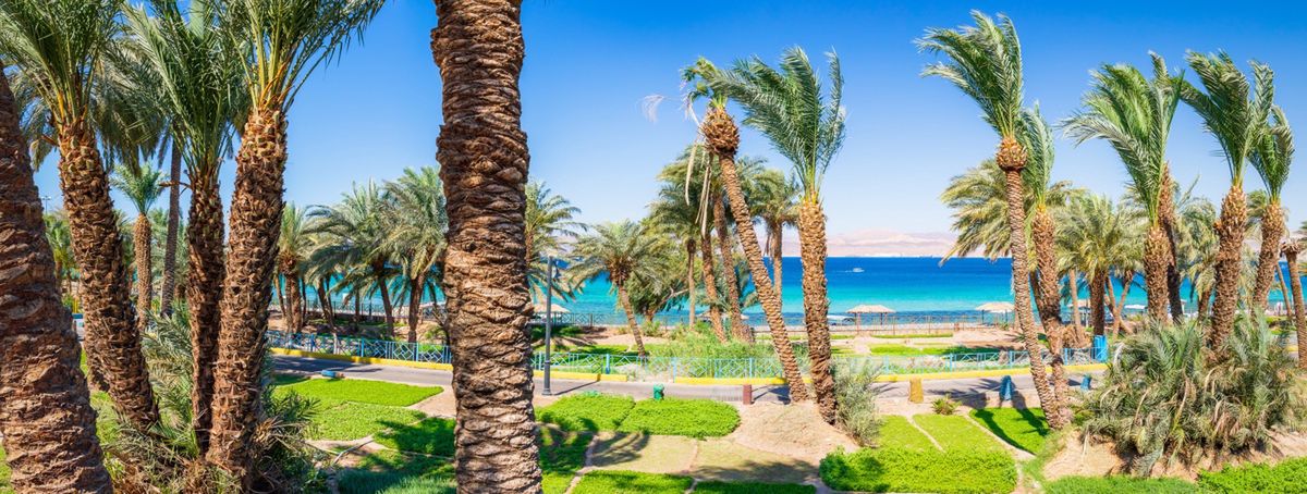 Akaba to najbardziej znany kurort Jordanii