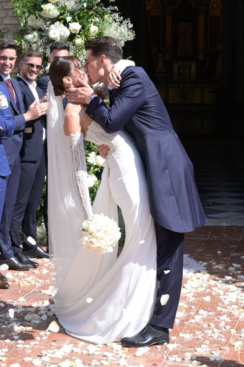 Na ślubie pojawiło się wiele gwiazd futbolu