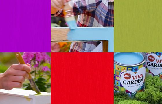 Farby Altax Viva Garden! reklamowane w telewizji i internecie (wideo)