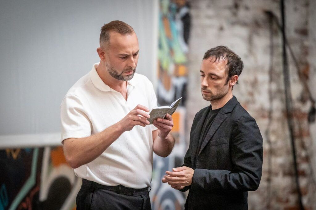 Łukasz Konieczny i Boris Randzio. „Podróż zimowa” na III Baltic Opera Festival © Krzysztof Mystkowski