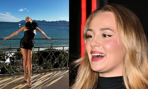 Wiktoria Gąsiewska w CZARNEJ MINI też zameldowała się w Cannes. Godna reprezentacja naszego kraju? (FOTO)