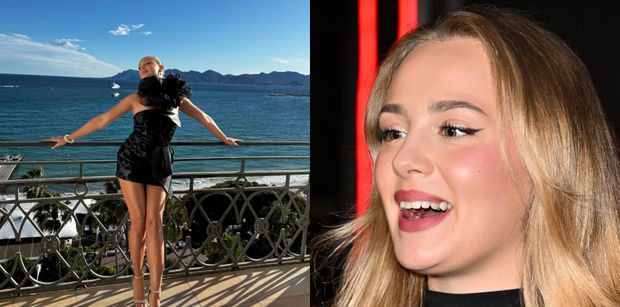 Wiktoria Gąsiewska w CZARNEJ MINI też zameldowała się w Cannes. Godna reprezentacja naszego kraju? (FOTO)