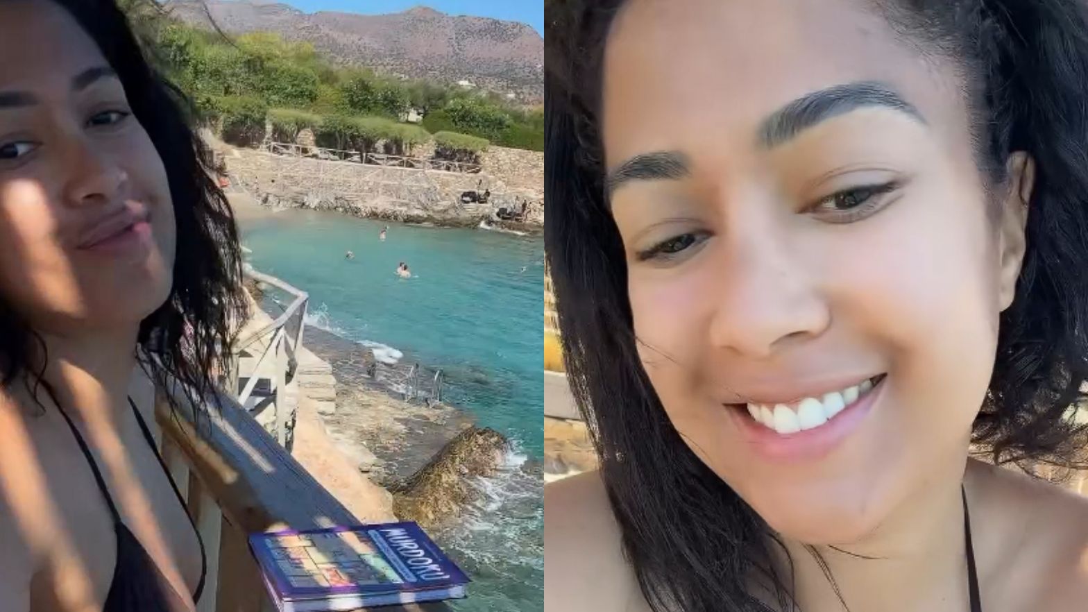 Patricia Kazadi pręży się w bikini