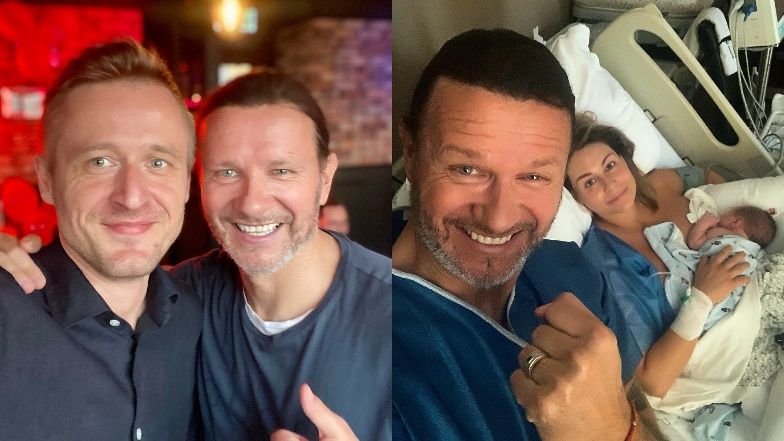 Radosław Majdan świętuje pępkowe