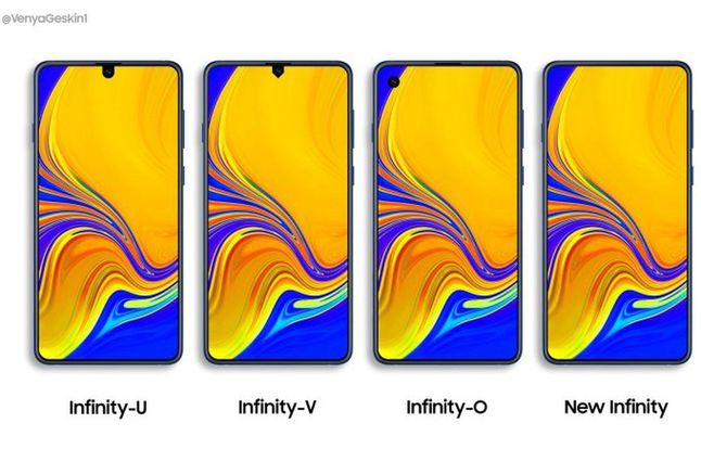 Nowe typy ekranów Infinity Samsunga