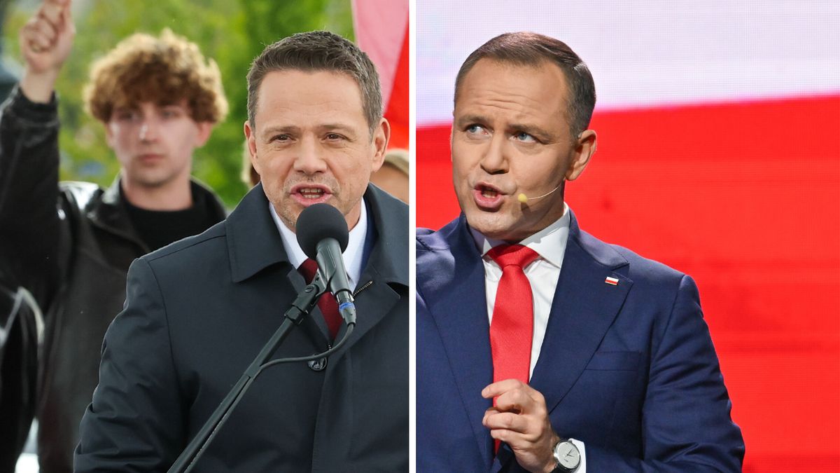 Rafał Trzaskowski i Karol Nawrocki