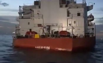 Tonie turecki tankowiec. Przewoził rosyjską ropę