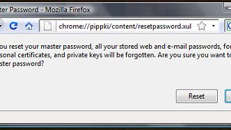 Prosty sposób na zresetowanie hasła głównego w Firefoxie 1