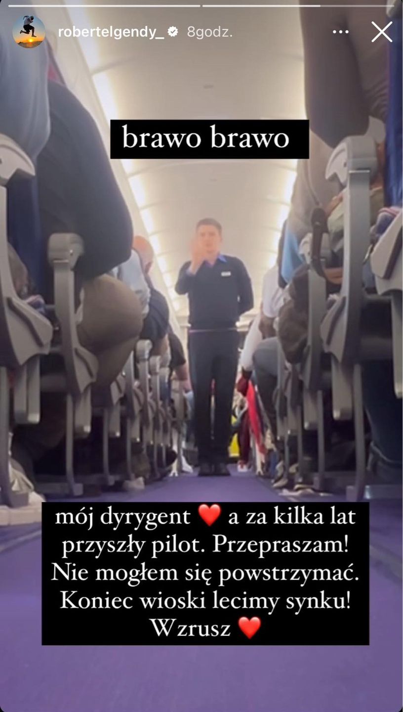 Robert El Gendy spotkał syna w pracy