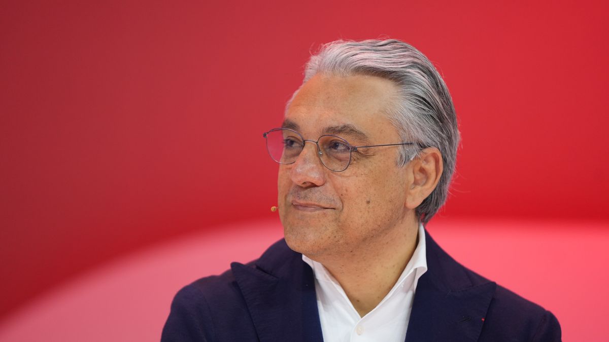 Luca de Meo, chief executive officer of Renault SA, during the 2025 VivaTech conference in Paris, France, on Wednesday, June 11, 2025. The annual technology and startup conference runs until June 14. Photographer: Nathan Laine/Bloomberg via Getty Images