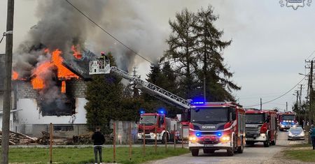 Ogień wybuchł od oleju gaszonego wodą. Prokuratura podjęła decyzję
