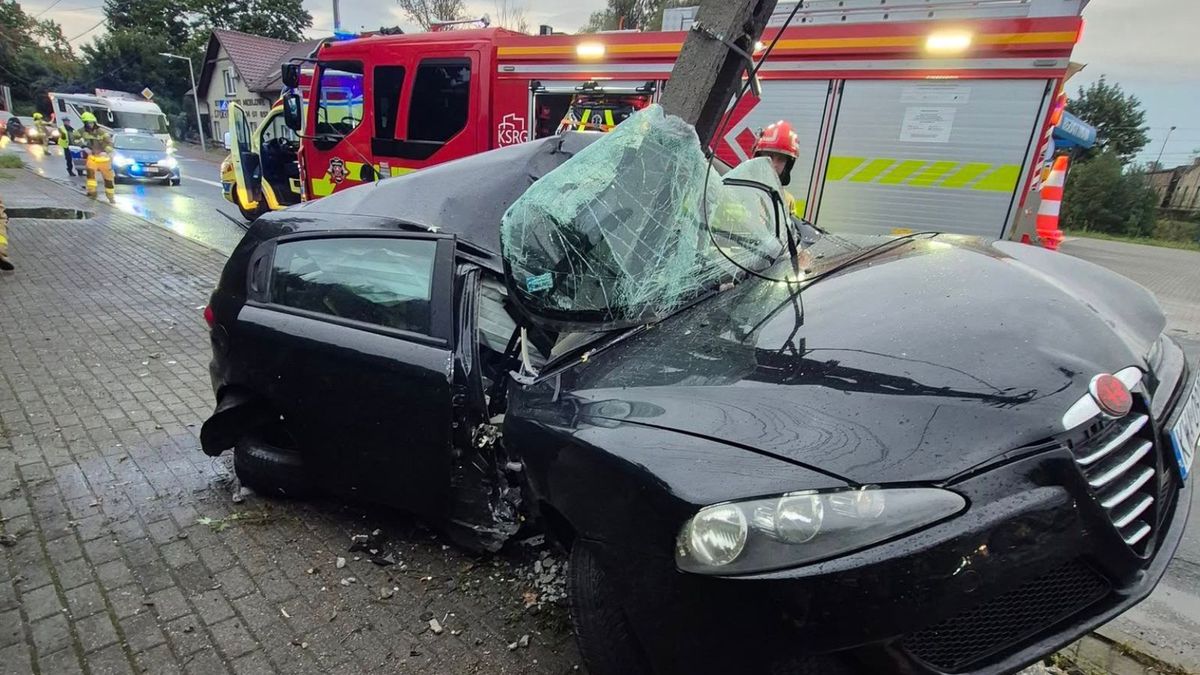 Wypadek w Czechowicach-Dziedzicach