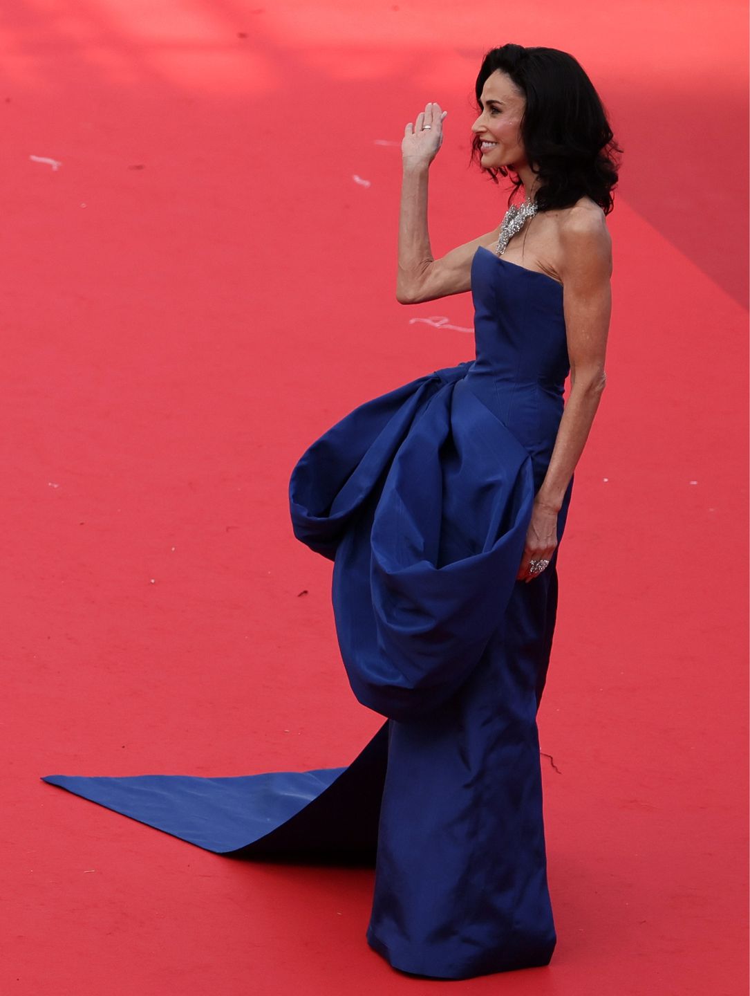 Demi Moore na festiwalu filmowym w Cannes