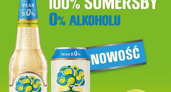 Somersby wprowadza wariant bez alkoholu