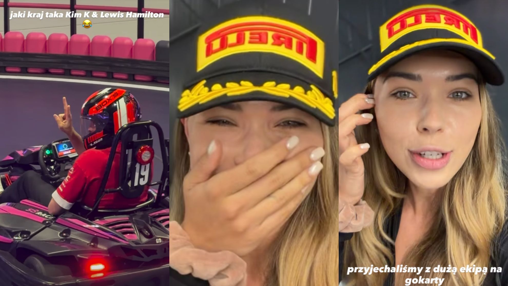 Sandra Kubicka wybyła z nowym ukochanym na gokarty