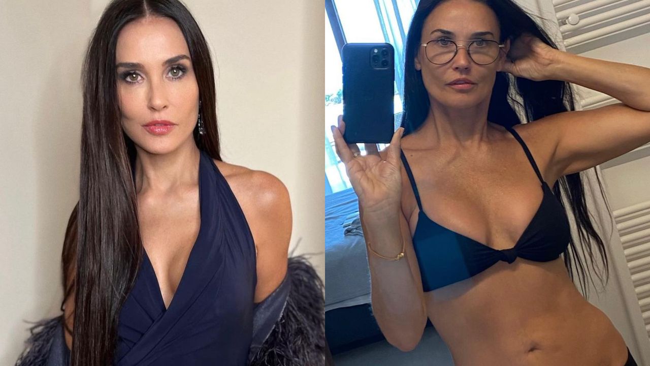 Demi Moore niezmiennie zachwyca figurą (Instagram)