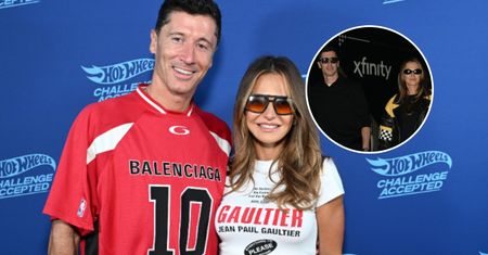 Lewandowscy brylują na meczu baseballu. Zadali szyku w AMERYKAŃSKIM stylu [ZDJĘCIA]