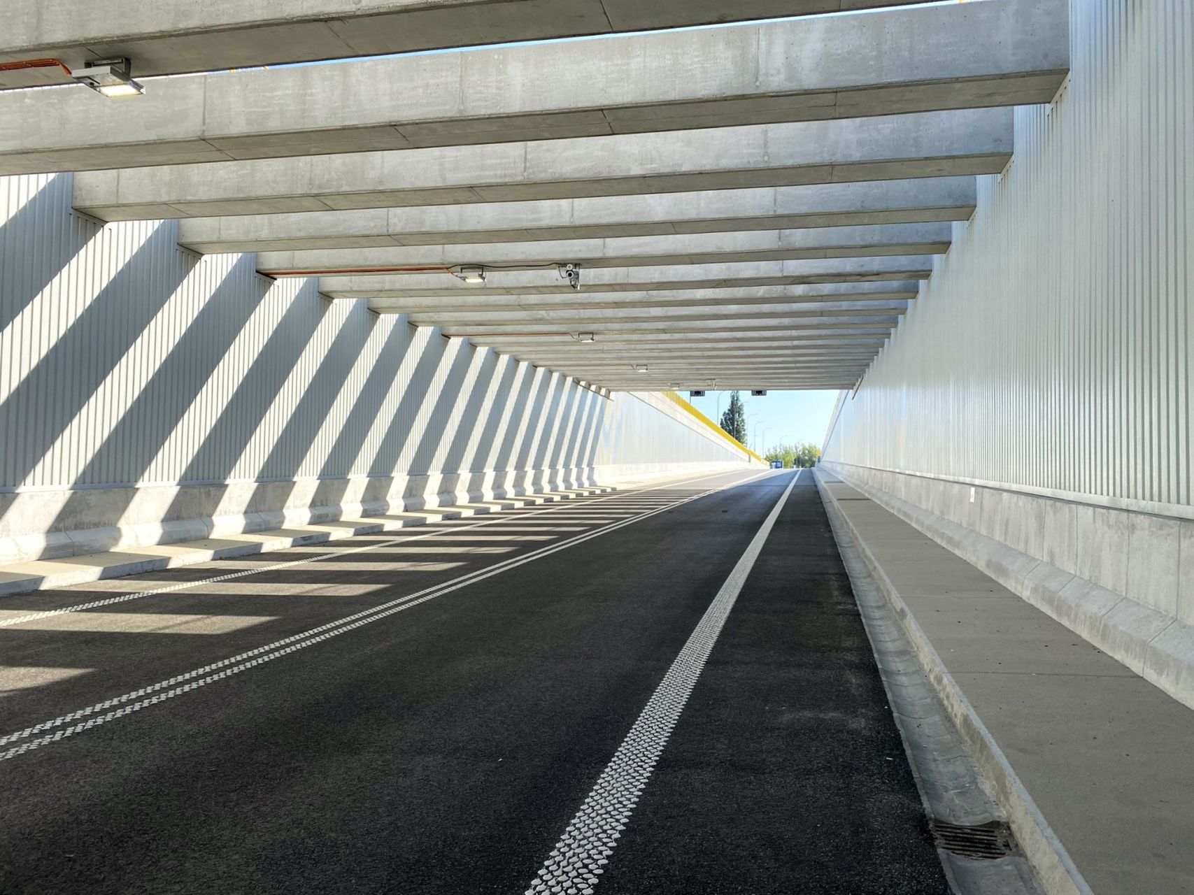 Tunel pod Świną. Na zdjęciu część rampowa