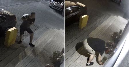 Złodziej chciał przechytrzyć system. Wrócił na miejsce kradzieży w innej koszulce i spodenkach, by znowu ukraść