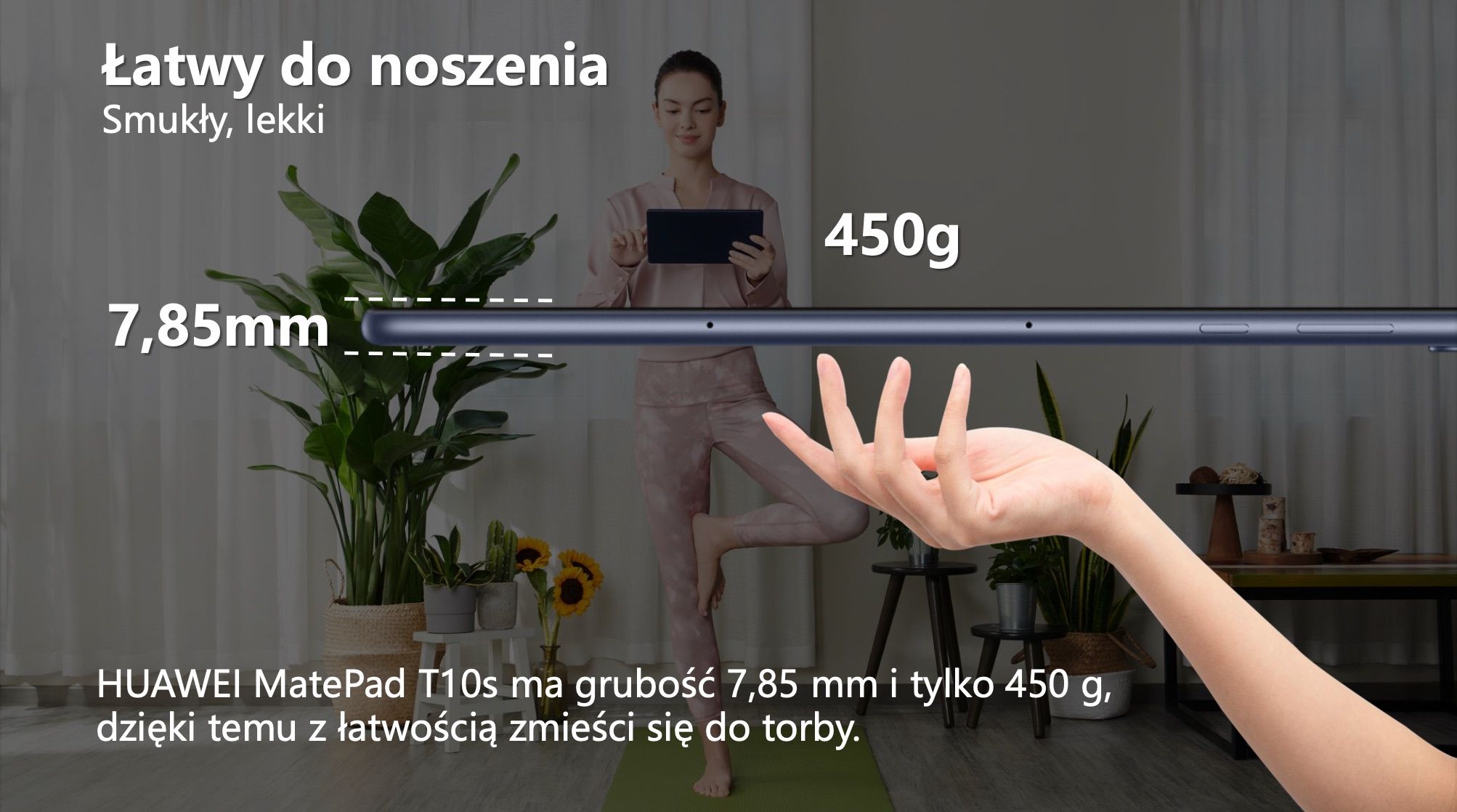 huawei t10s waga