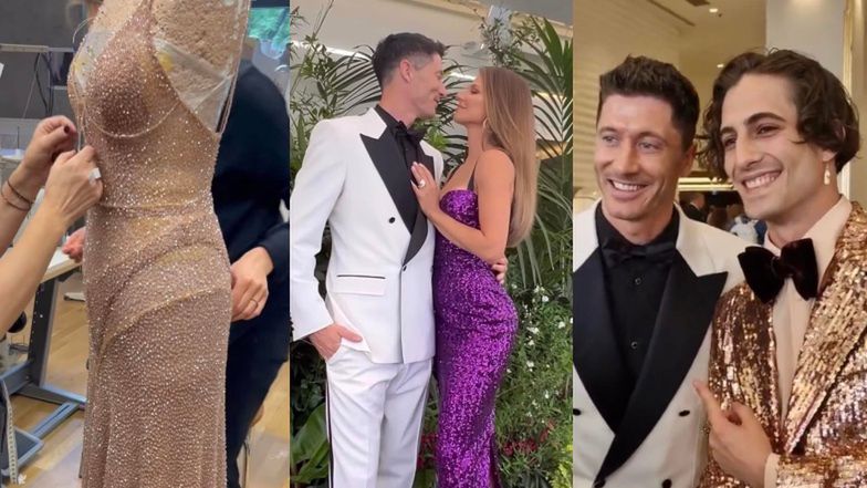 Kulisy wizyty Lewandowskich w Cannes: suknia szyta na miarę, sesje z gwiazdami, warte dziesiątki tysięcy stylizacje od Dolce&Gabbana (ZDJĘCIA)