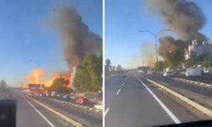 Eksplozja ciężarówki w Chile. Kierowca przewoził skroplony gaz