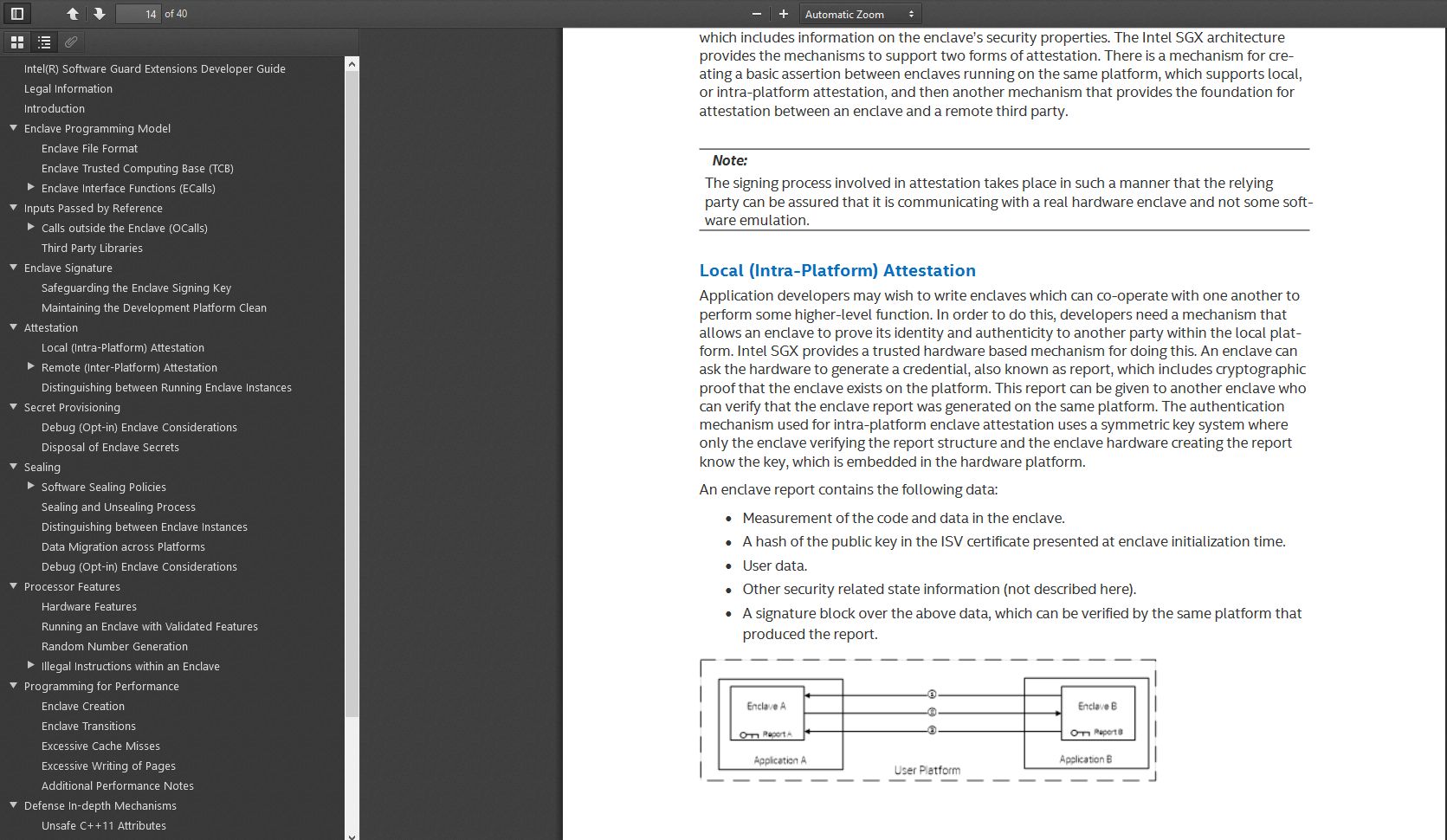 Intel SGX Developer Guide