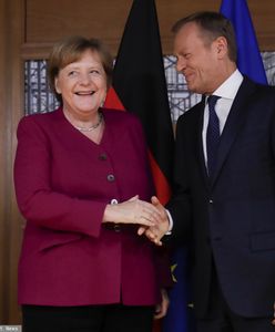 Tusk o kolacji z Merkel. Były premier zdradza, o czym rozmawiali