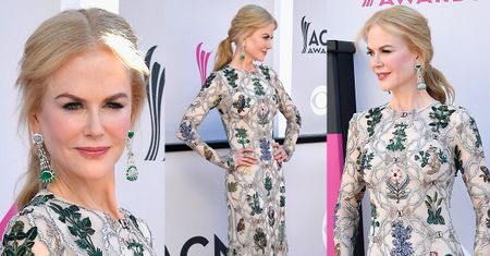 Coraz młodsza Nicole Kidman pozuje na ściance