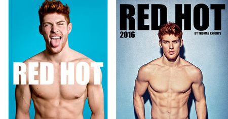Rudzielcy z kalendrza "Red Hot" na 2016 rok! (ZDJĘCIA)