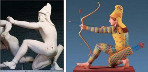 Kolory starożytnych posągów