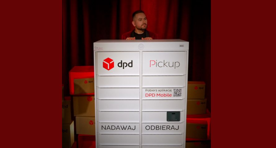 W kampanii DPD Polska "Kurier Mateusz" tłumaczy, jak działają automaty paczkowe