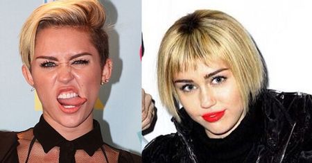 Miley ZMIENIŁA FRYZURĘ?! Lepiej? (FOTO)