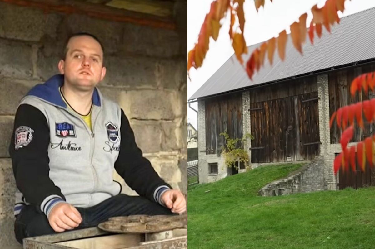 "Chłopak do wzięcia" pokazał, co trzyma w stodole. "Kobiecie by się spodobało"