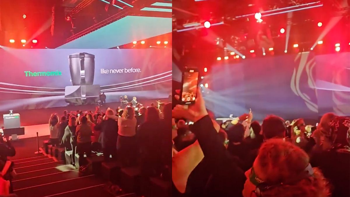 Ludzie szaleją na premierze Thermomixa