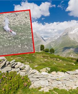 Katastrofa w Alpach. Śmigłowiec rozbił się w pobliżu lodowca