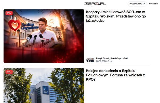 Zero.pl najbardziej opiniotwórczym medium czerwca. Awans o 16 miejsc