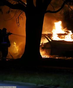 Tragedia na Mazowszu. 92-latek zginął w pożarze domu