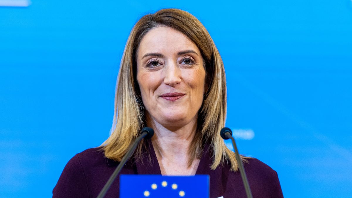 Przewodnicząca Parlamentu Europejskiego Roberta Metsola