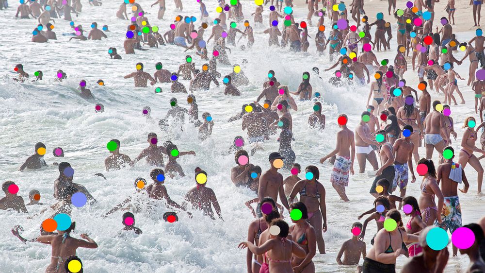 Kropki na twarzy dają fotograficzną wolność 1