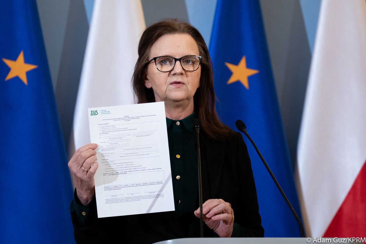 Tak Polacy biorą zwolnienia. Prezes ZUS prof. Gertruda Uścińska ujawniła dane 