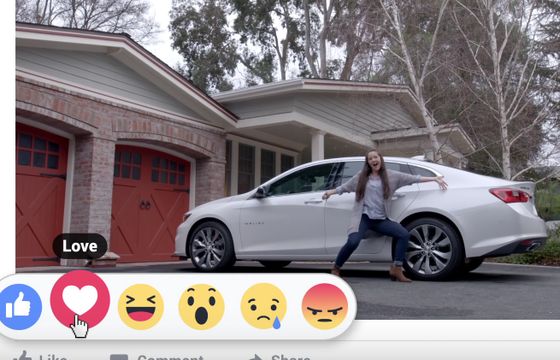 Chevrolet pierwszym reklamodawcą wykorzystującym nowe przyciski Facebooka (wideo)