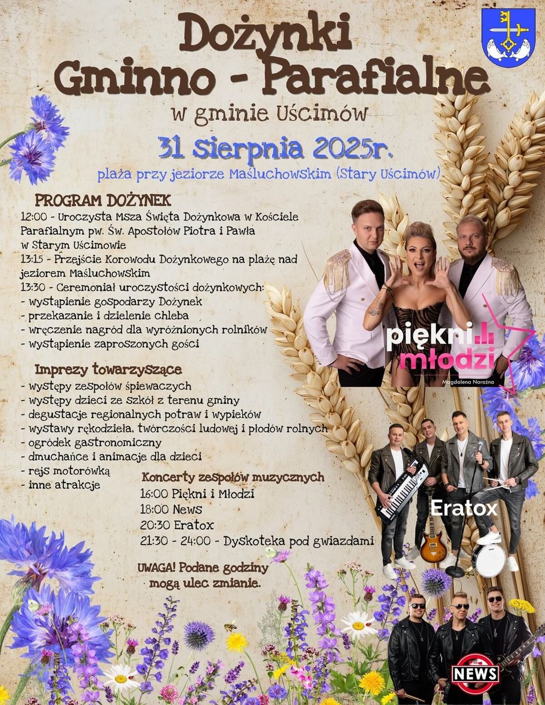 Dożynki Gminy Uścimów