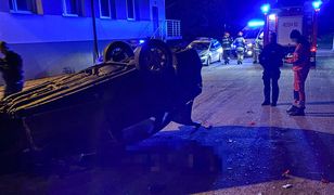 Tragiczna noc na drogach powiatu będzińskiego. Nie żyją dwie osoby