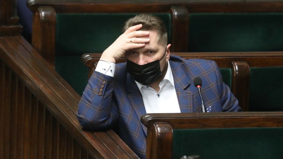 46. posiedzenie Sejmu IX kadencji12.01.2022 Warszawa 46. posiedzenie Sejmu IX kadencji   fot. Tomasz Jastrzebowski/REPORTER
n/z: Przemyslaw CzarnekTomasz Jastrzebowski/REPORTER