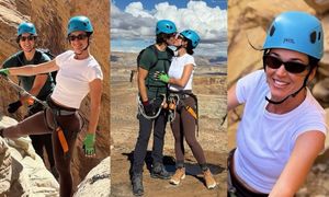 Katy Perry świętuje 42. urodziny, CAŁUJĄC Justina Trudeau na szczycie kanionu (ZDJĘCIA)