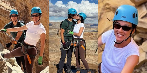 Katy Perry świętuje 42. urodziny, CAŁUJĄC Justina Trudeau na szczycie kanionu (ZDJĘCIA)