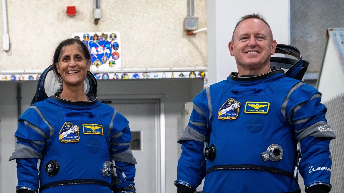 Barry Wilmore i Sunita Williams