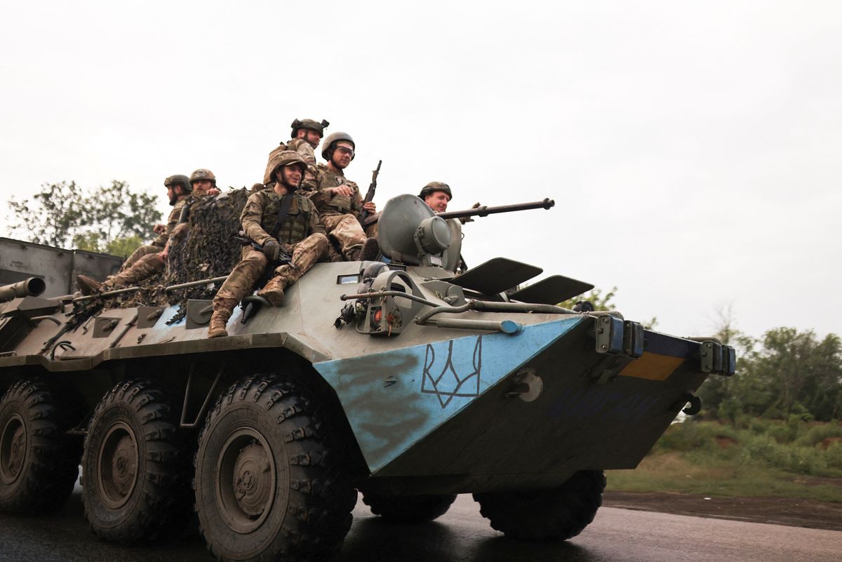 Ukraiński wóz bojowy piechoty
