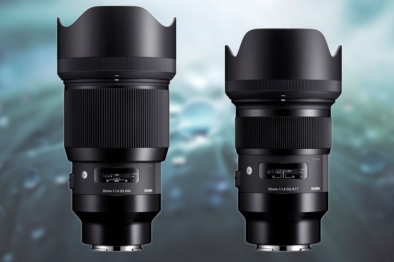 Obiektywy Sigma Art 50 mm f/1.4 i 85 mm f/1.4 z bagnetem Sony-E  juz w sprzedaży